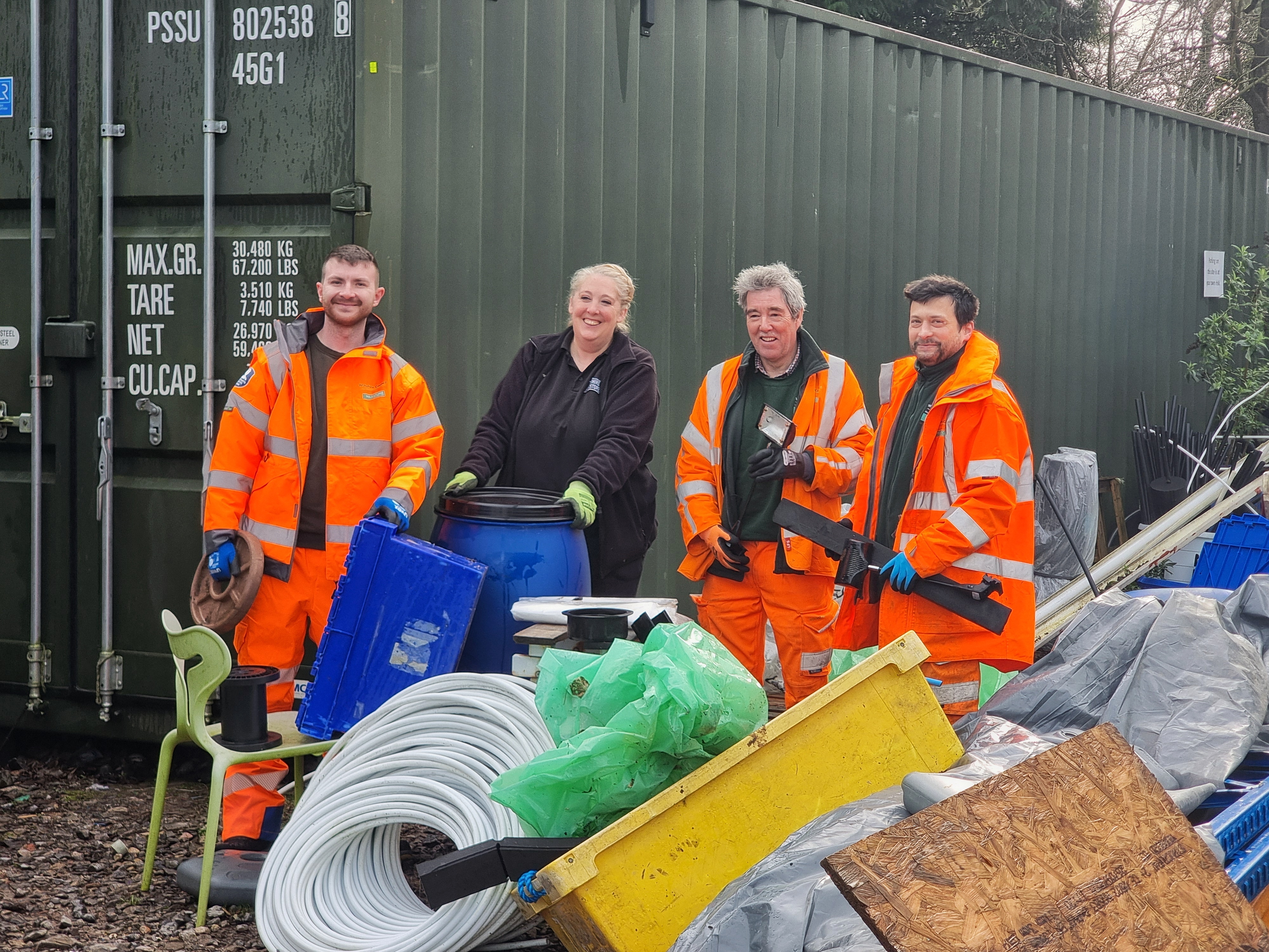 Moving on up: Milestone supports Wiltshire Scrapstore